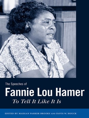cover image of The Speeches of Fannie Lou Hamer